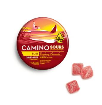 Kiva - $27.77 Camino Bliss Raspberry Lemonade Gummies