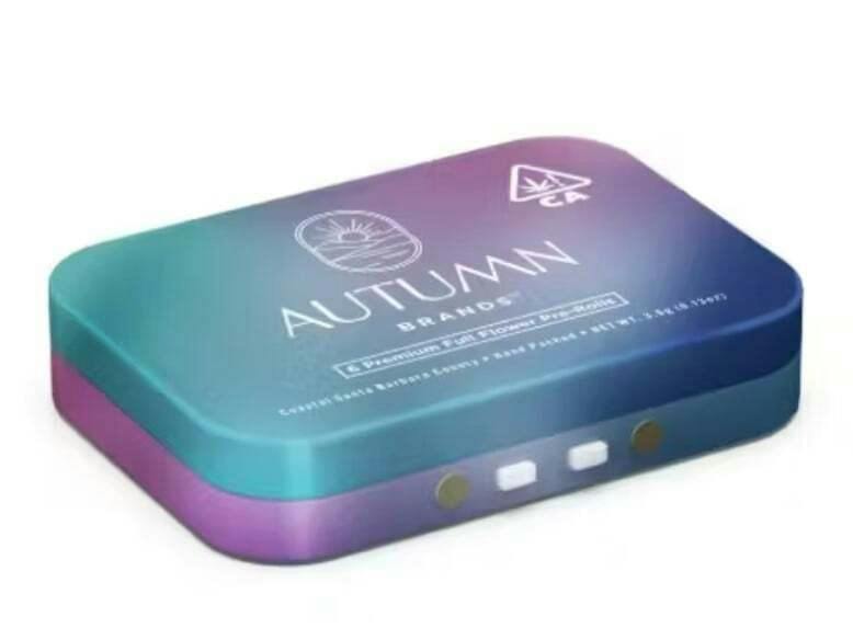 Kiva - $27.77 Autumn Preroll 10pk Indica Purple Carbonite