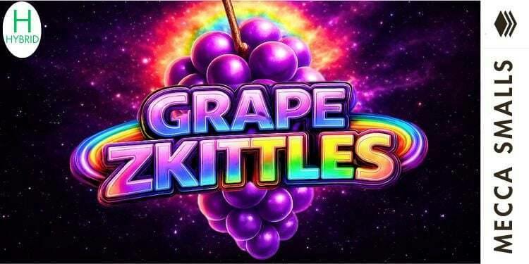 Mecca - $12.56 / $22.31 - Grape Zkittles Smalls