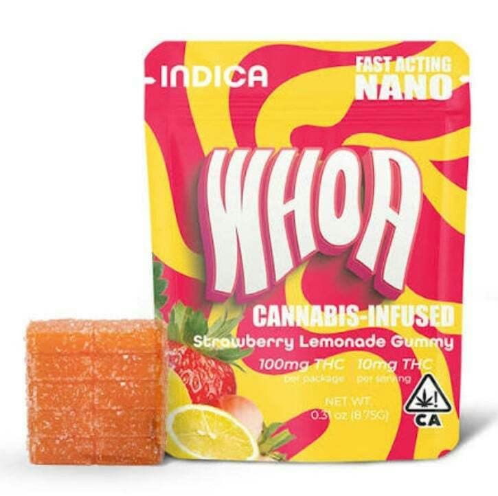 WHOA - $8.33 Strawberry Lemonade 100mg Gummy