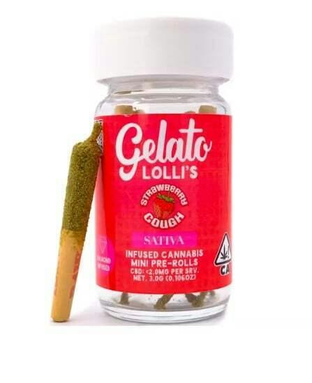 Gelato - $39.57 - Gelato Lolli's Strawberry Cough 3g - 3 items