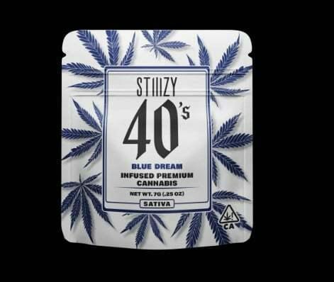 $50.21- Blue Dream 7G 40's Infused Flower - 1 gram