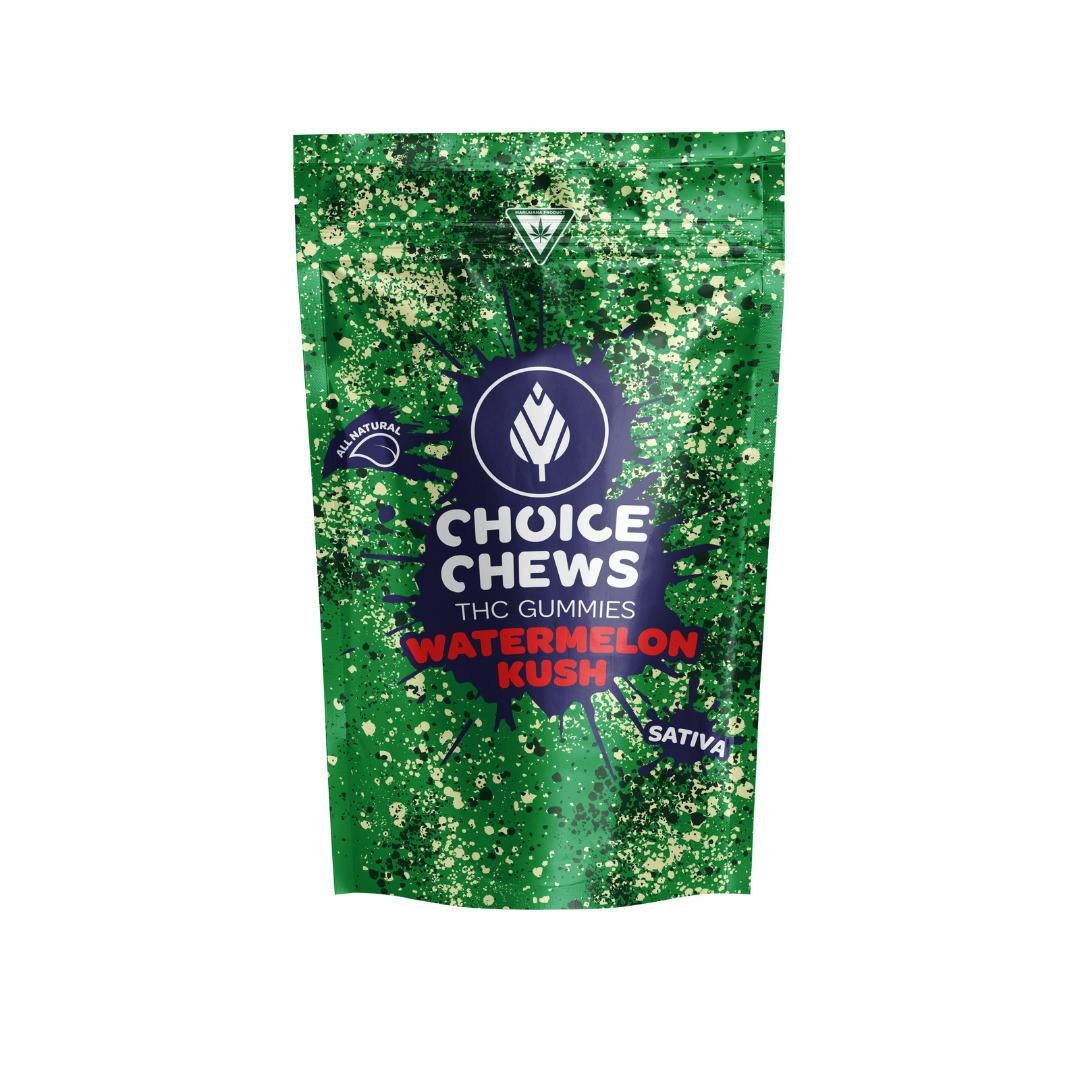 Choice | Chews Super Sour Watermelon Kush | 10x20mg
