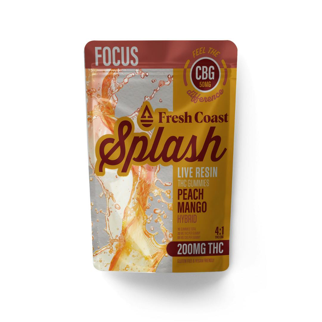 Splash Peach Mango Resin Focus