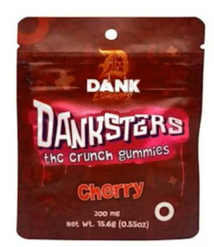 Danksters Cherry Crunch Gummies | 4x50mg