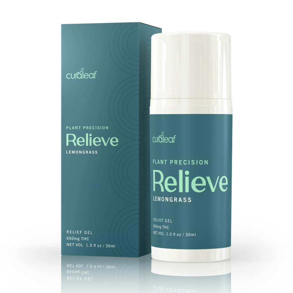 Plant Precision Relieve Lemongrass Gel 650mg at Curaleaf Dispensary Daytona