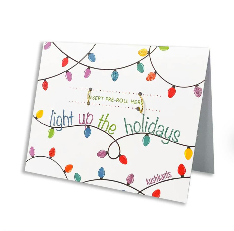 Kush Kards Light Up The Holidays Card