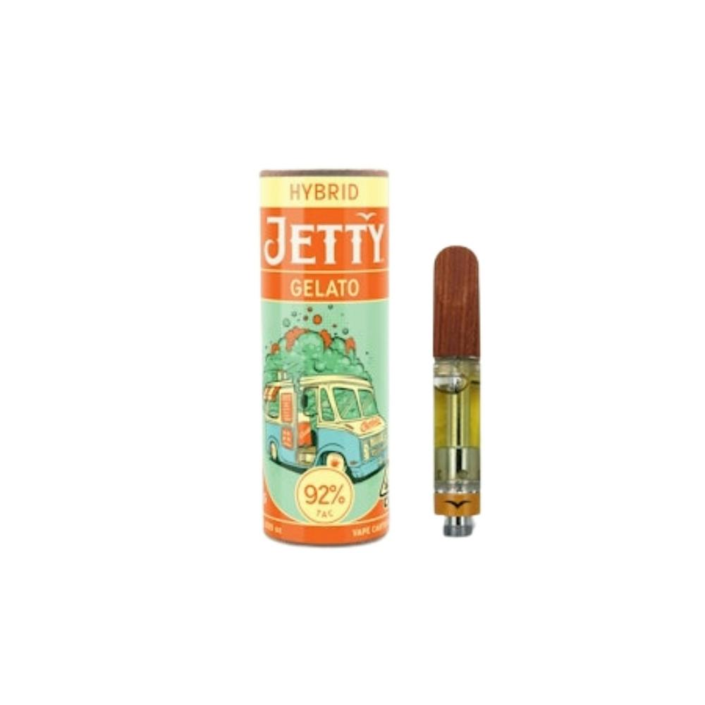Jetty Gelato (H) High THC Cart 1g
