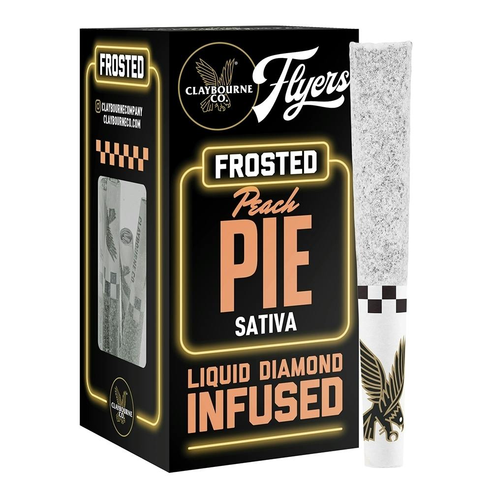 Claybourne Peach Pie (S) Diamond Infused 5pk 2.5g