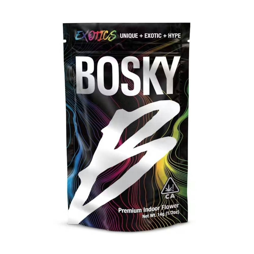 Bosky: Bosky Zelli (H) Smalls Flower 14g