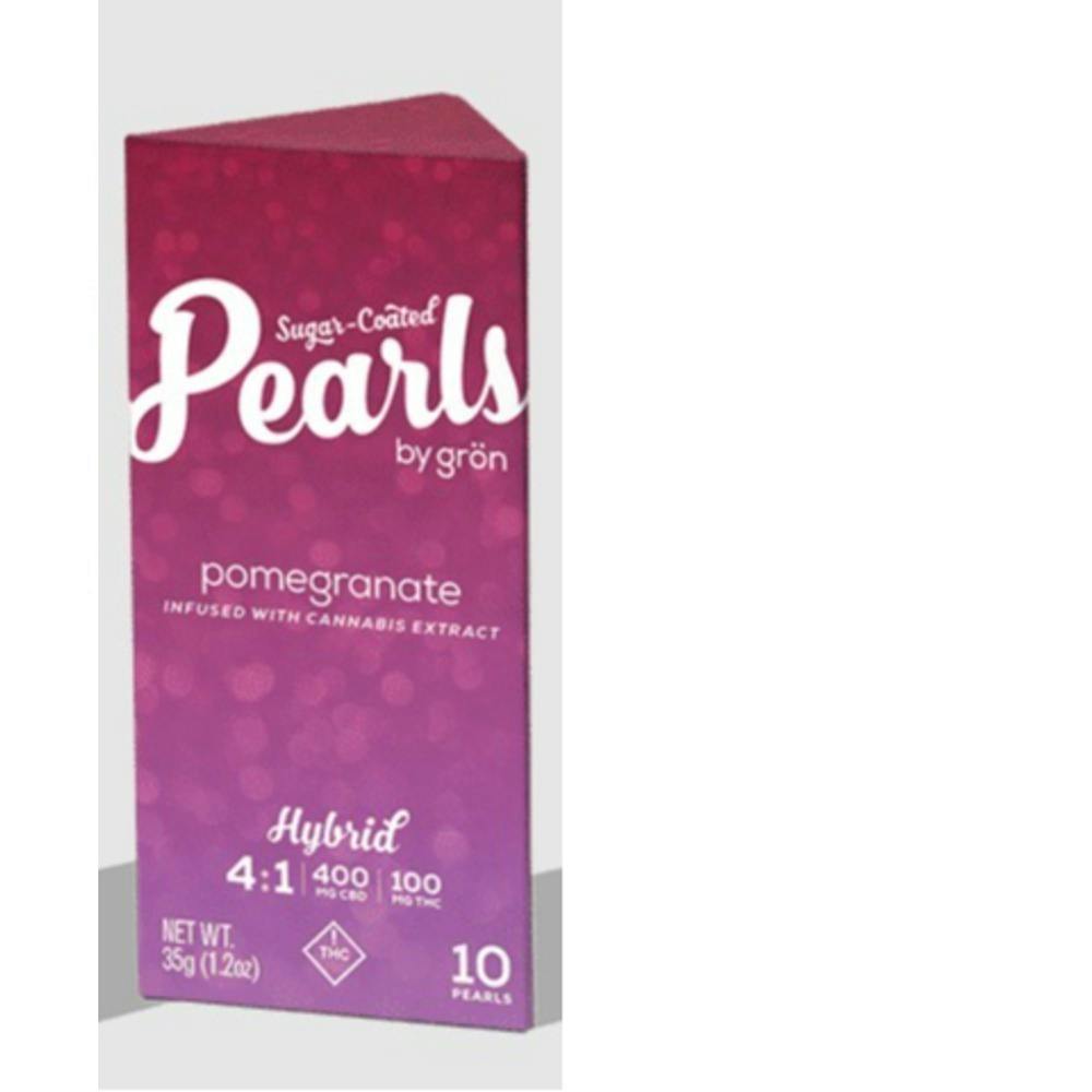 Pearls Pomegranate 4:1 CBD (H) Gummies 100mg