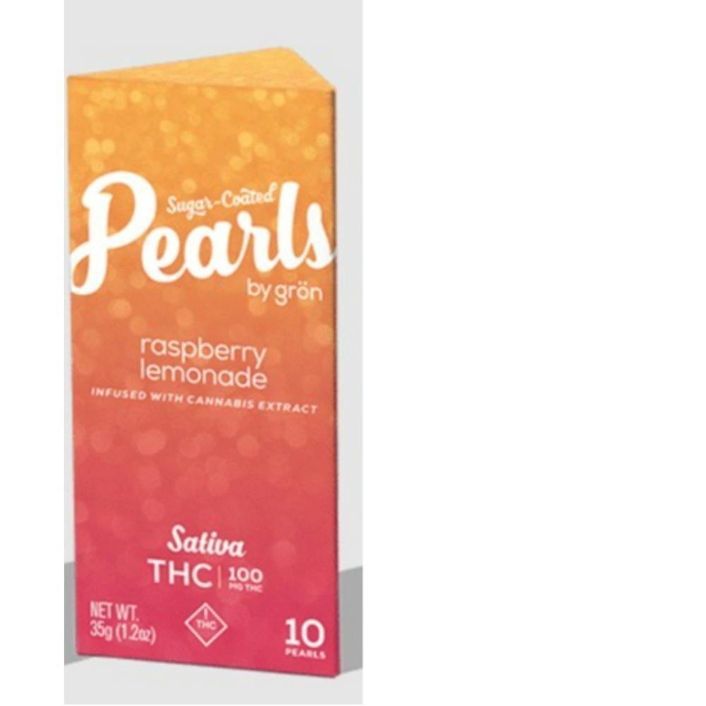 Pearls Raspberry Lemonade THC (S) Gummies 100mg