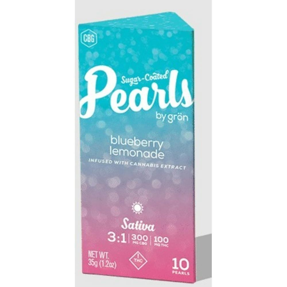 Pearls Blueberry Lemonade 3:1 CBG (S) Gummies 300mg