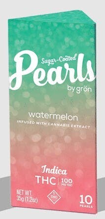 Pearls Watermelon THC (I) Gummies 100mg