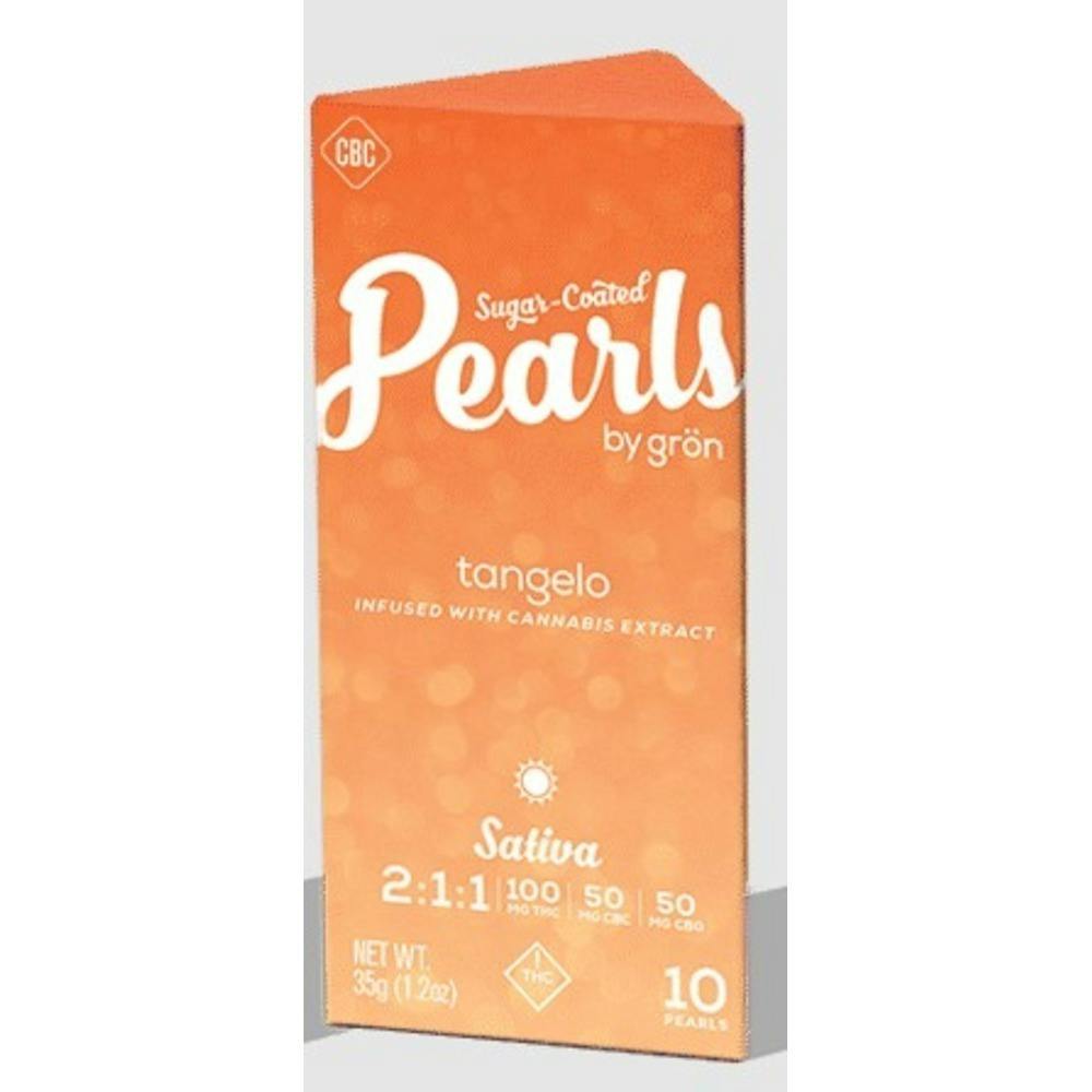 Pearls Tangelo 2:1:1 THC:CBC:CBG (S) Gummies 100mg