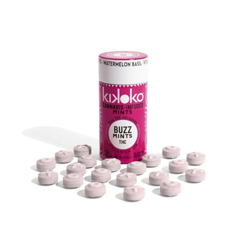 Kikoko Buzz Little Helpers Mints 20ct 100mg