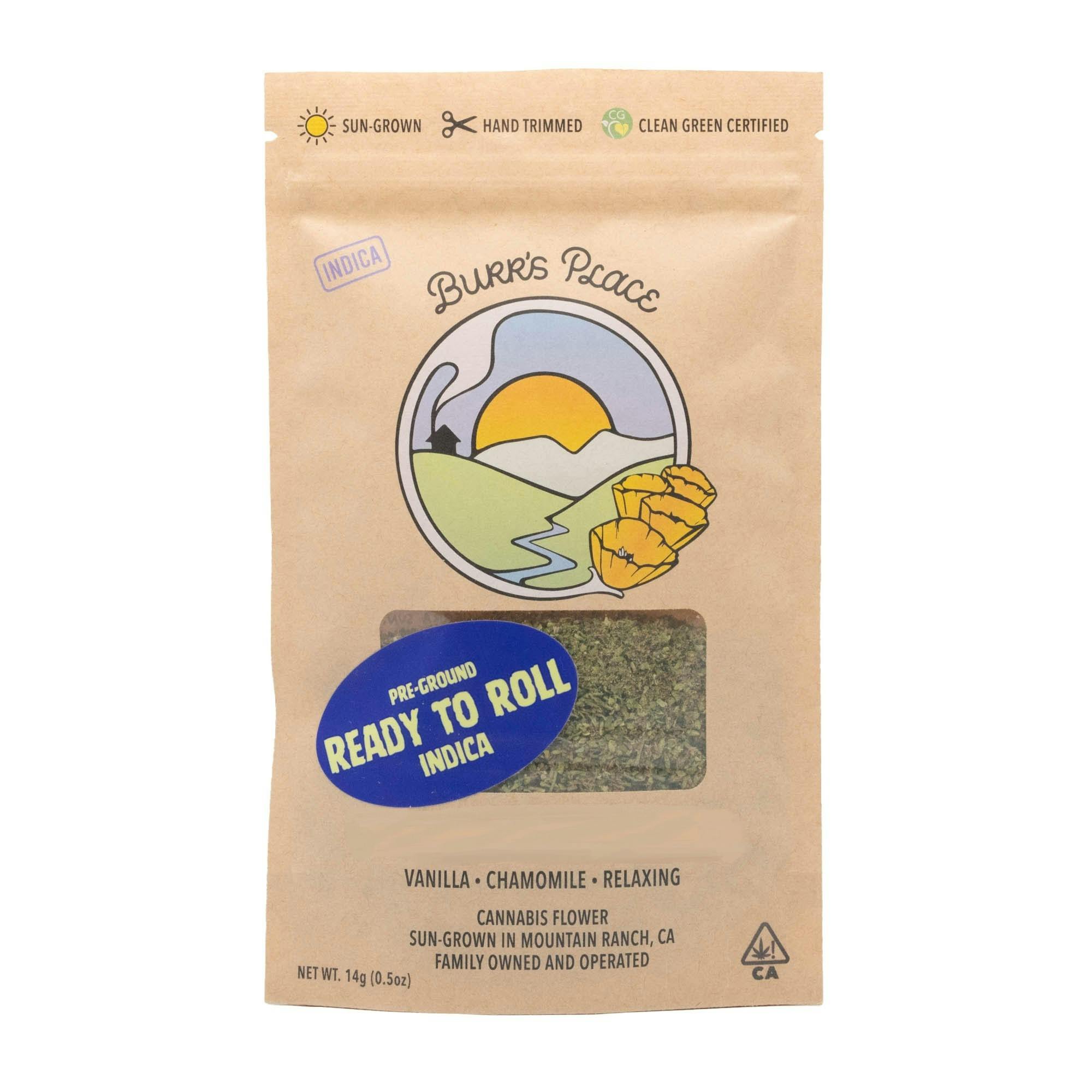 Burr's Place Carbon Fiber (I) Ground Flower 14g