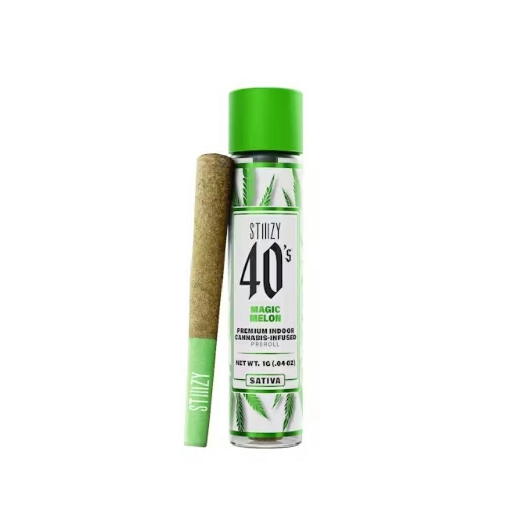 Stiiizy 40's Green Crack (S) Infused Preroll 1g