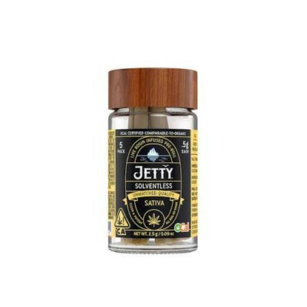 Jetty Sour Diesel x Sour Breath (S) LR Preroll 5pk 2.5g