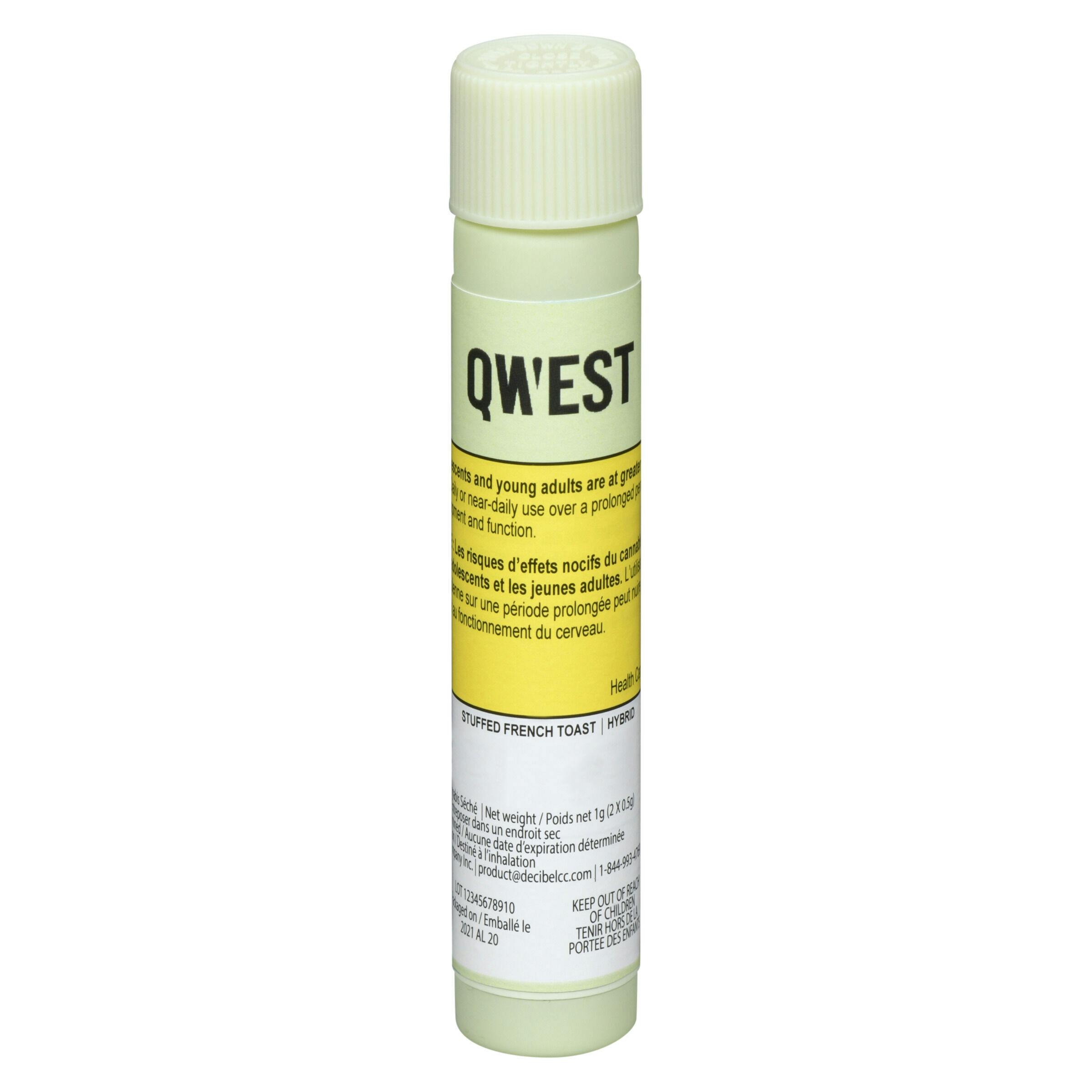 Qwest - Stuffed French Toast Pre-Roll - Hybrid - 2x0.5g