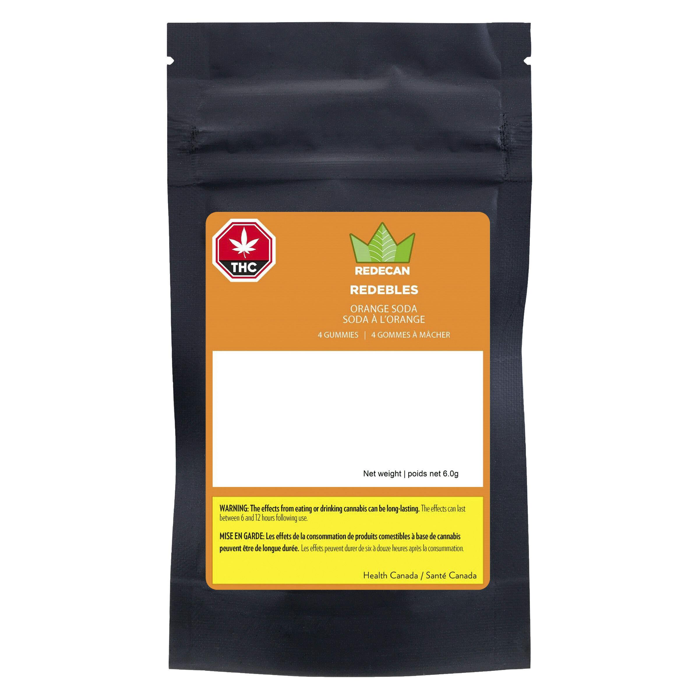 Redecan - Orange Soda Redebles - Blend - 4 Pack
