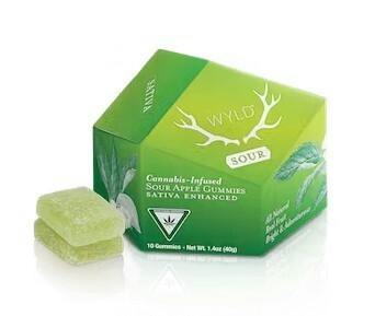 100mg Sour Apple Gummies