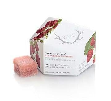 Strawberry CBD 20:1 Gummies