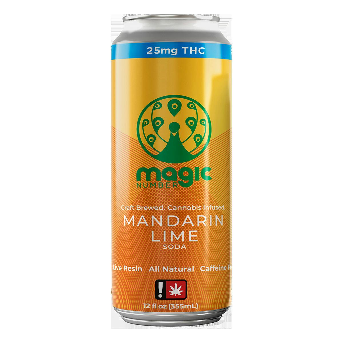 25mg Mandarin Lime Soda