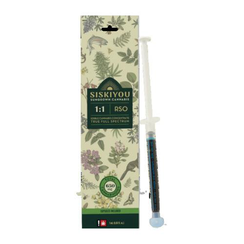 Siskiyou Sungrown - 1:1 CBD/THC RSO