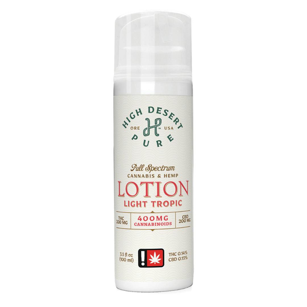 600mg Light Tropic Lotion