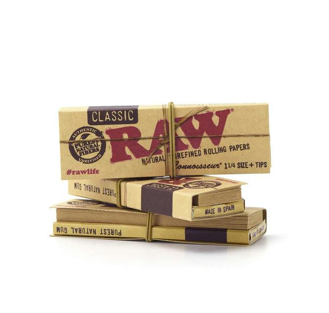 Raw Connoisseur Classic Papers + Tips