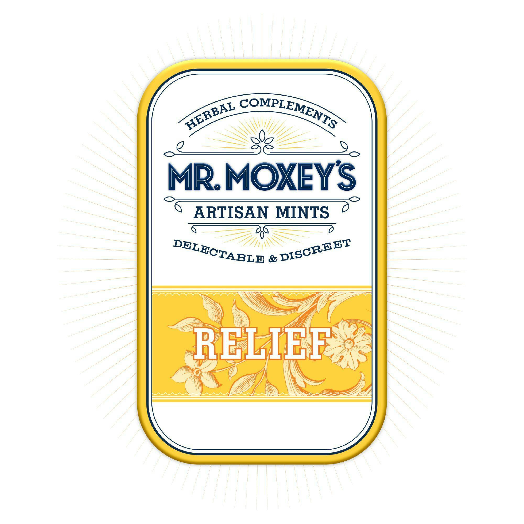 Mr. Moxey's - 1:1:1 Relief Lemon Ginger Mints (CBG)