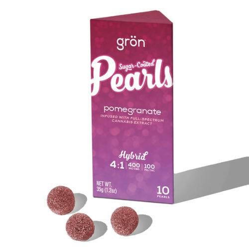 100mg (4:1) CBD Pomegranate Pearls 10-Pack