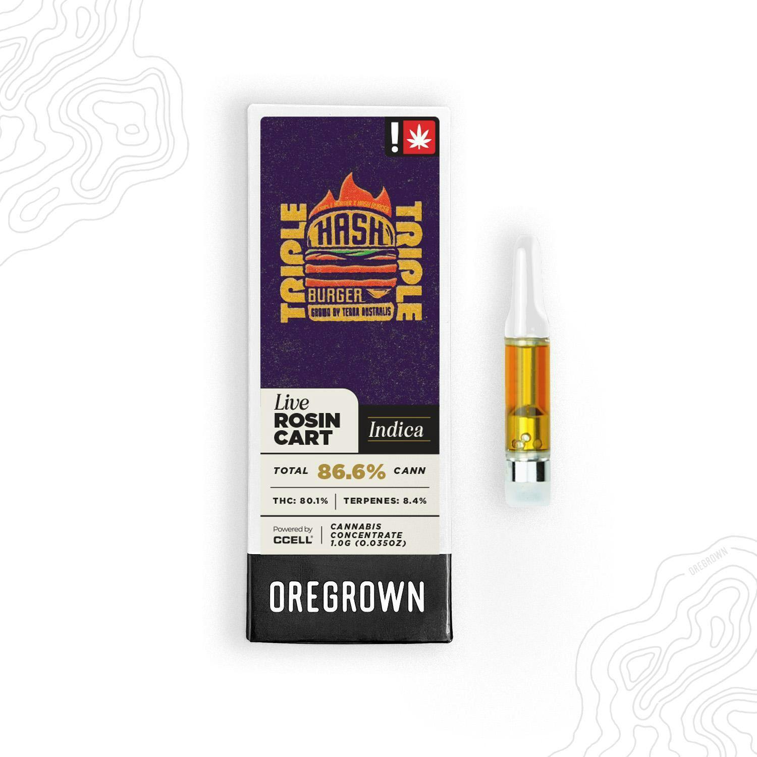Biscotti Chunks 1g Live Rosin Cartridge (H)
