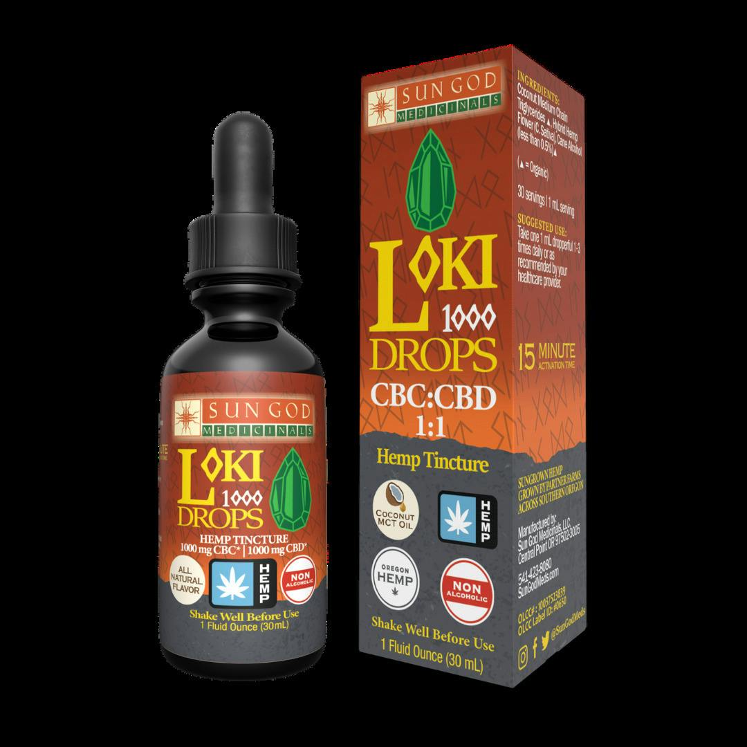 (1:1) CBC/CBD Loki MCT Tincture