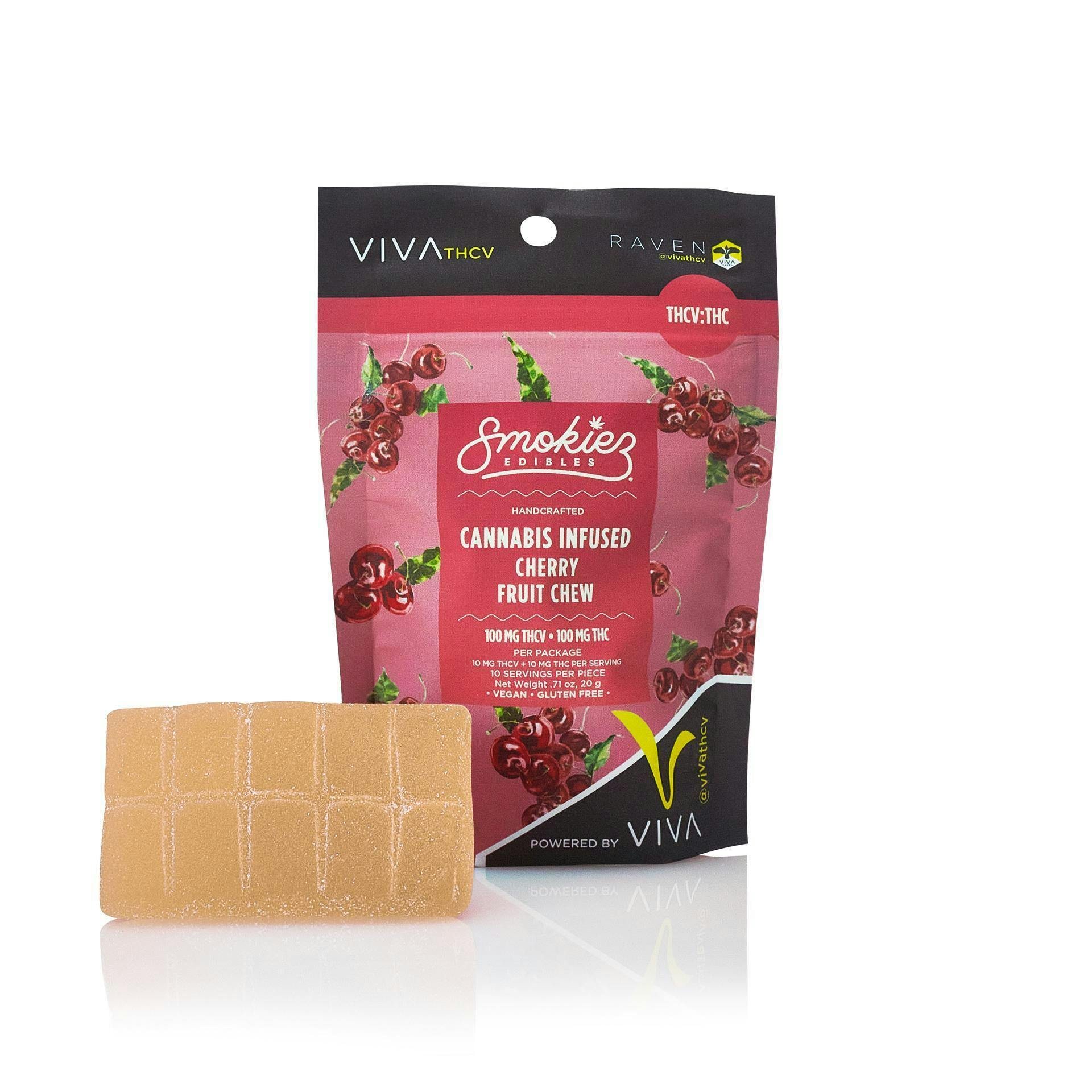 Smokiez - 1:1 (THCV:THC) Cherry Gummies Single (H)