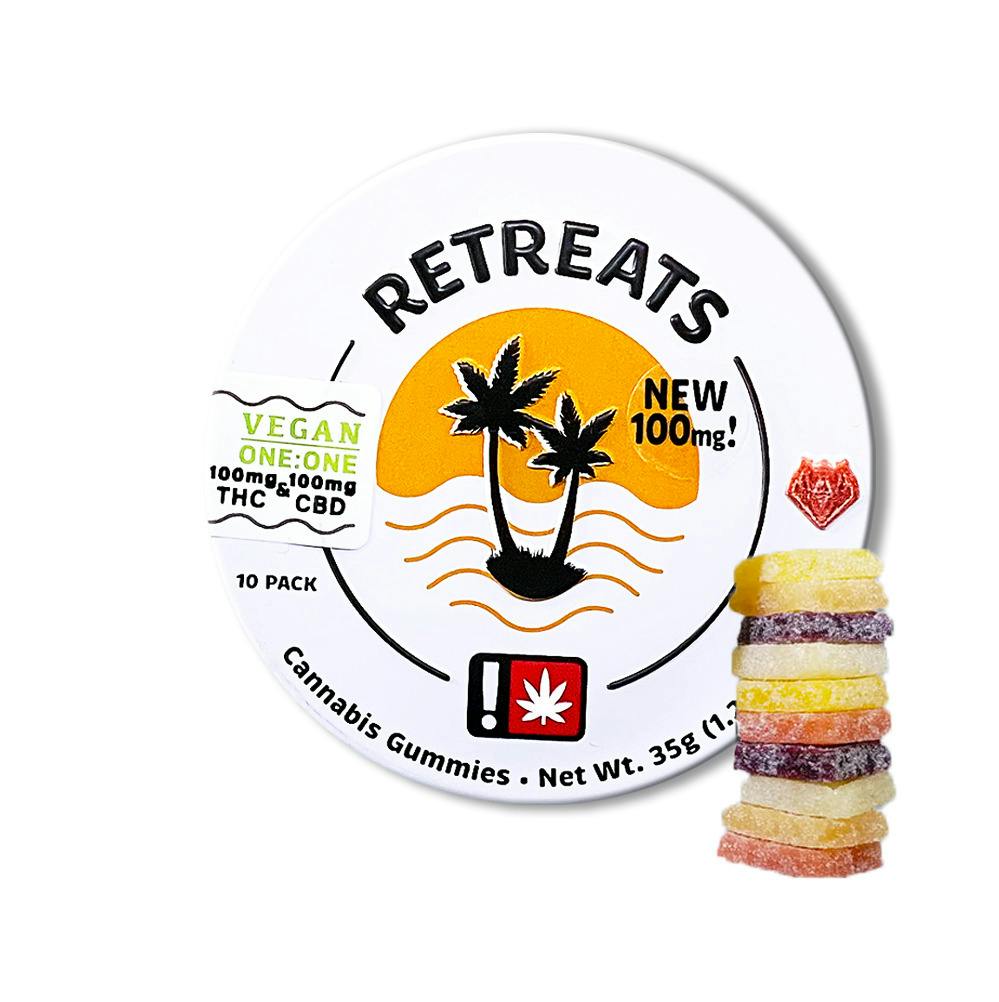 WVA - (1:1) Retreats Gummies 10pk