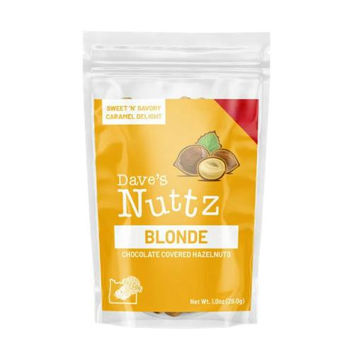 Dave's Nuttz - Blonde Chocolate Hazelnuts
