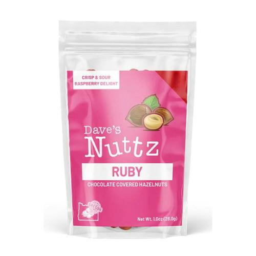 Dave's Nuttz - Ruby Chocolate Hazelnuts