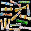 Glass - ($8) Assorted Chillum