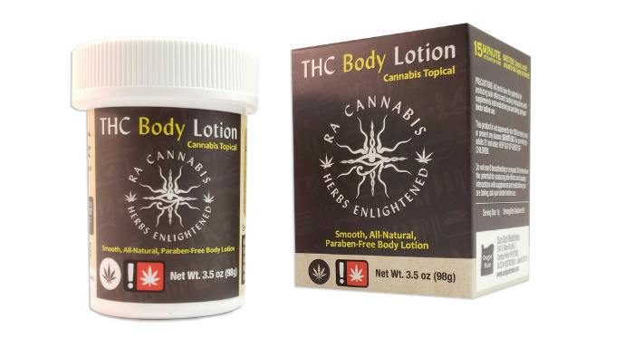 Sun God- Ra Cannabis Lotion