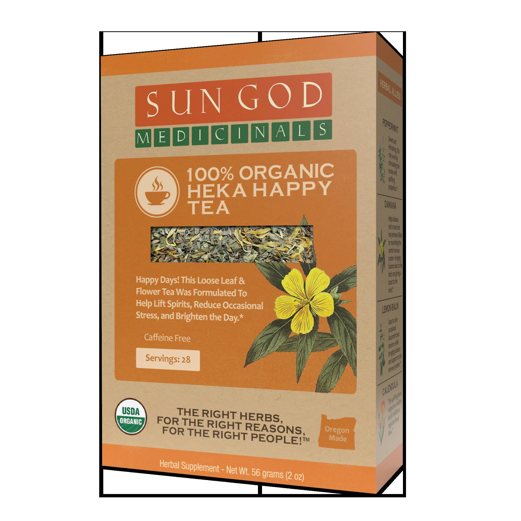 Sun God - Organic Heka Happy Tea