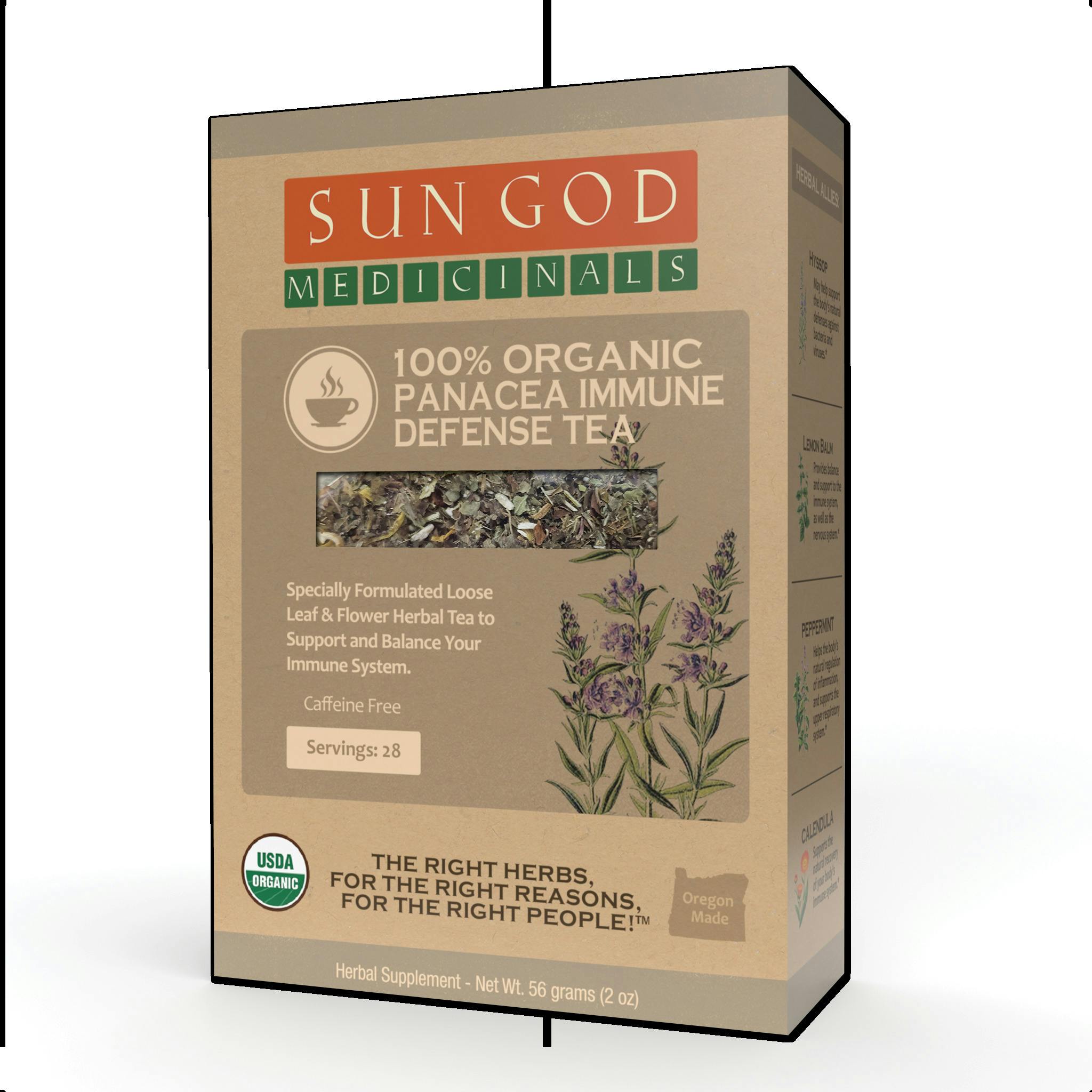 Sun God - Organic Panacea Immune Tea