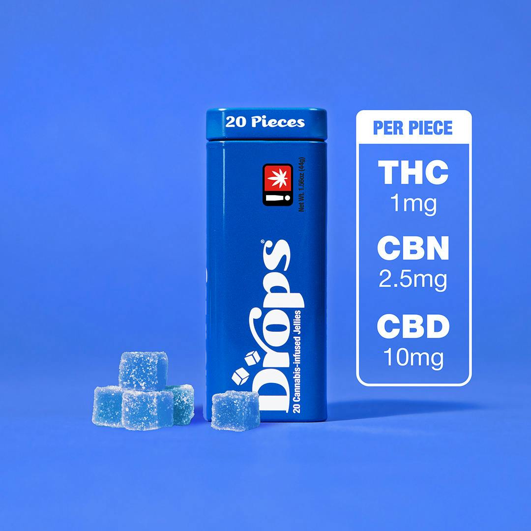 Drops - Blueberry (1:2.5:10) 20-Pack
