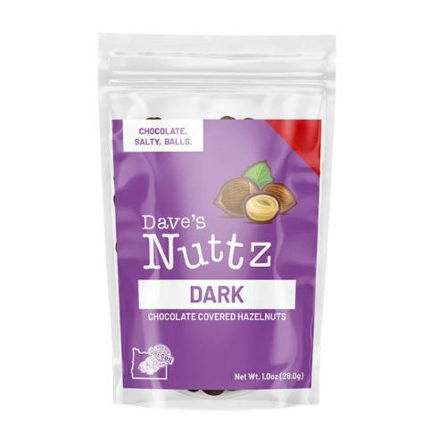 Dave's Nuttz - Dark Chocolate Hazelnuts (H)