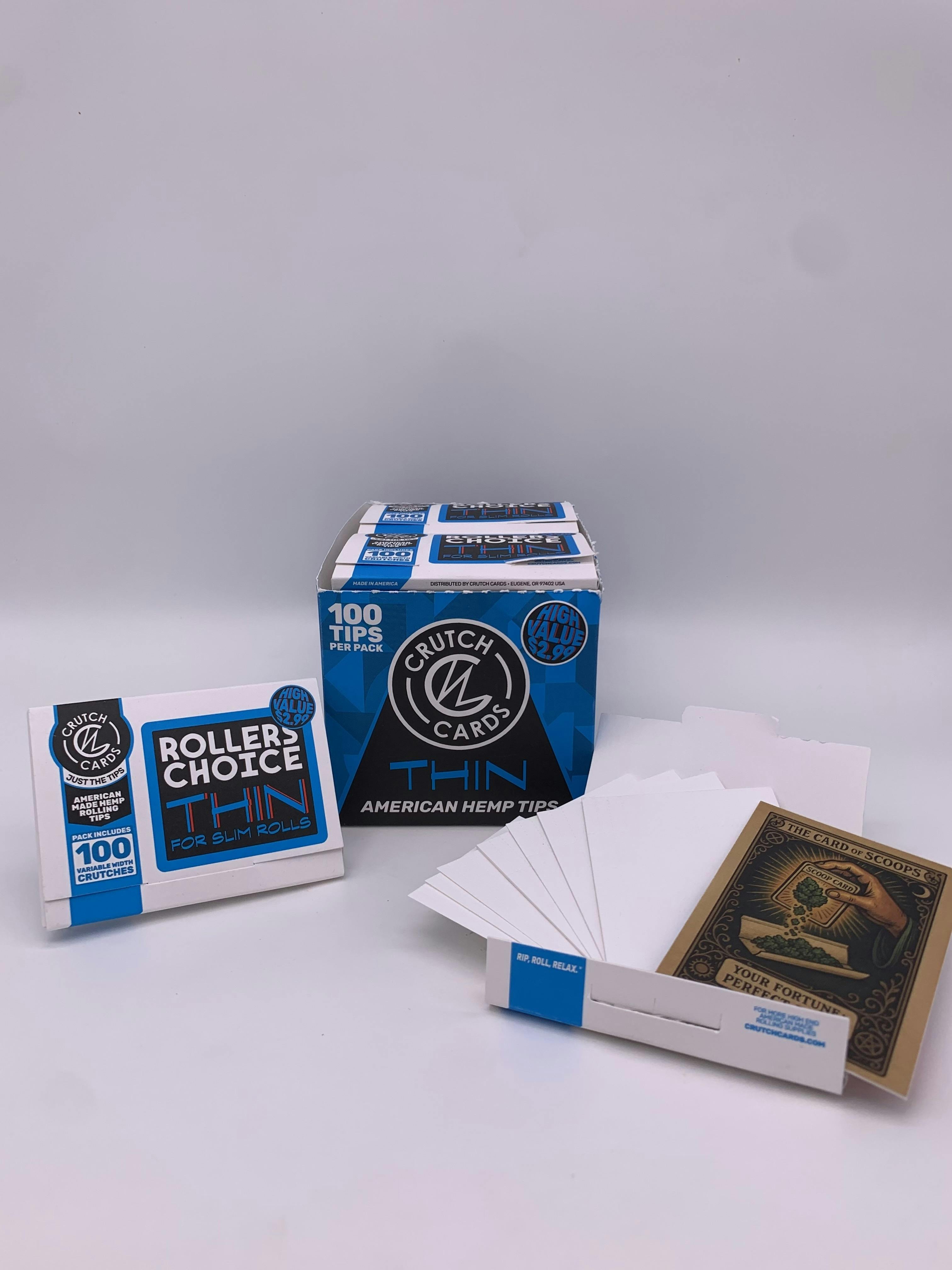 Accessory - Crutch Cards Thin 100pk