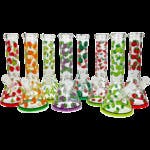 Glass - ($40) 10″ Fruit Decal Beaker Bong