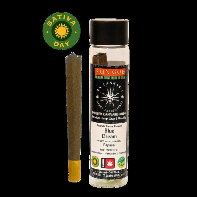 Blue Dream 2g Rosin Infused Blunt (S)