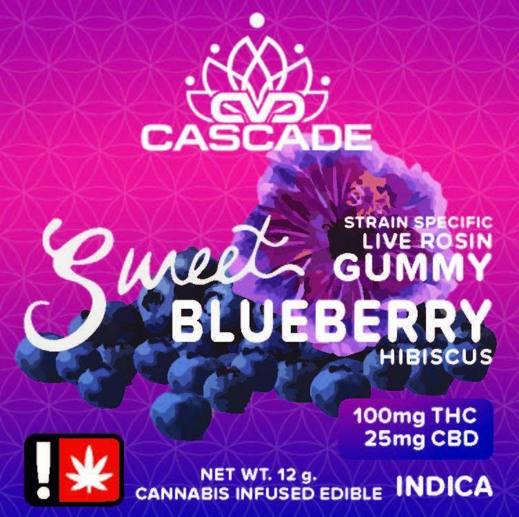 CVC - Sweet Blueberry Hibiscus Rosin Gummy (I)