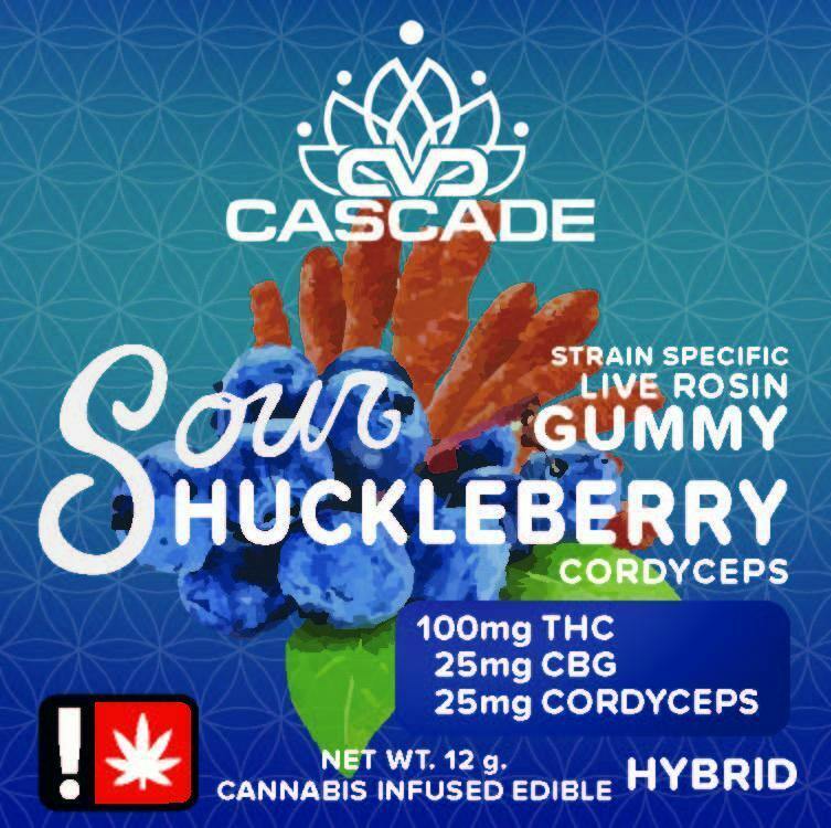 CVC - Sour Huckleberry Rosin Gummy (H)